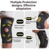 Aolikes 1 Stück Kniebandage Kniebandage Rutschfest Stoßdämpfung Kompressions-Kniebandage Kniebandage zum Laufen Basketball Arbeiten