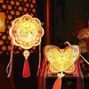 Traditional 2025 Snake Year Portable Lantern Children Handheld Lantern  Spring Festival