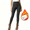 Women's Fleece-Lined High Waist Yoga Pants - Thick & Warm for Outdoor Fitness