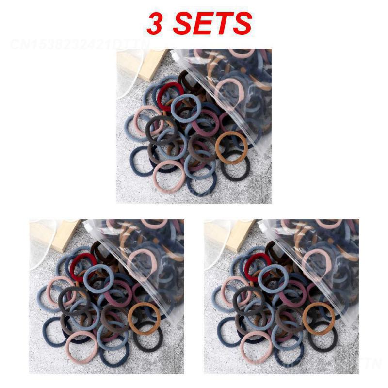 1/2/3SETS Hair Ring Easy To Use Fabric Art Hair Rope Firm Elastic Headband Portable General Womens Headband Not Easy To Disperse
