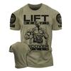 3D Printed Recover Fully Workout T-Shirt Funny Gym T-Shirt High Quality  Men's Short Sleeves Muscle Man Tough Guy T-Shirt
