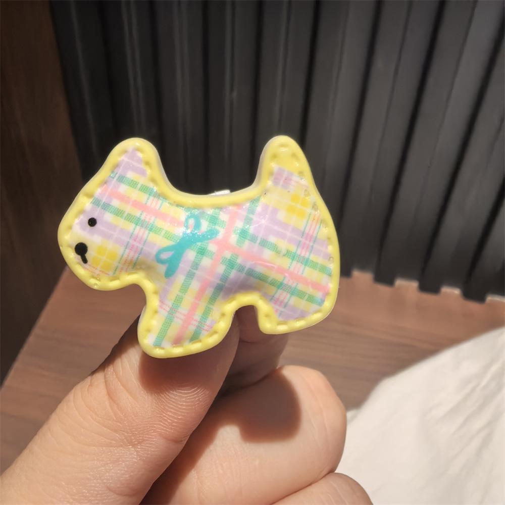 New dopamine Colorful bow Shoe laces Charms for Sneakers Cartoon Dog Shoe Decorations Charm Crystal Pearl Bow Shoes Accessories