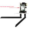 M.2/NGFF to PCI-E Card Board WiFi Bluetooth PC Adapter For Intel AX200 w/Antenna