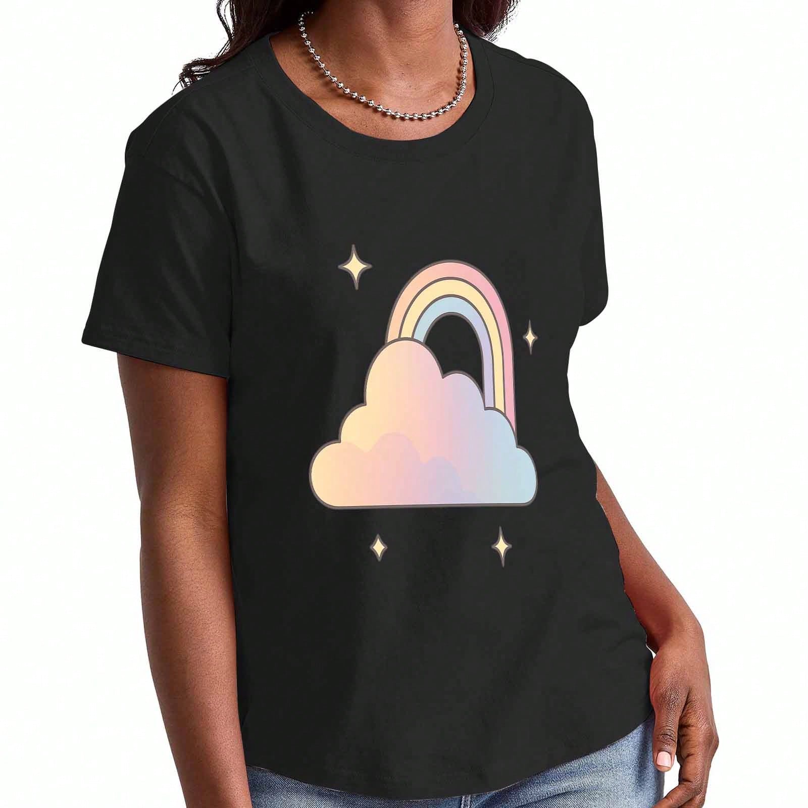 Radish Ladies Cotton T Shirt, Pure Cotton Premium Print, Durable, Casual Fashion. Vintage Radish Vegetable Illustration Graphic Tee, Ideal For Gardene S разноцветный