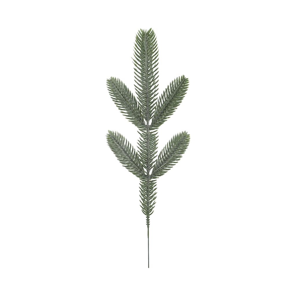 24pcs Simulated Christmas Branches, Simulated Green Plants, Christmas Home Garden Decorations, Christmas Tree Decorations