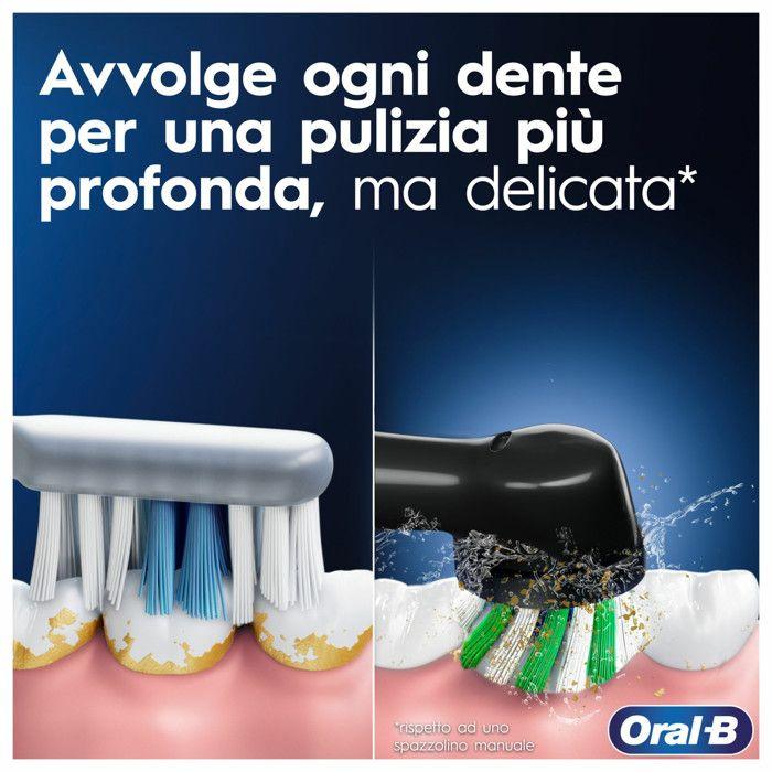 Brosse à dents électrique - Oral-B - Vitality Pro D103 Duo - 3 modes - Timer intégré - Batterie rechargeable