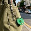 Keychain Pendant Small Barbell Charm Gym Keyring Sports Style Mini Fitness