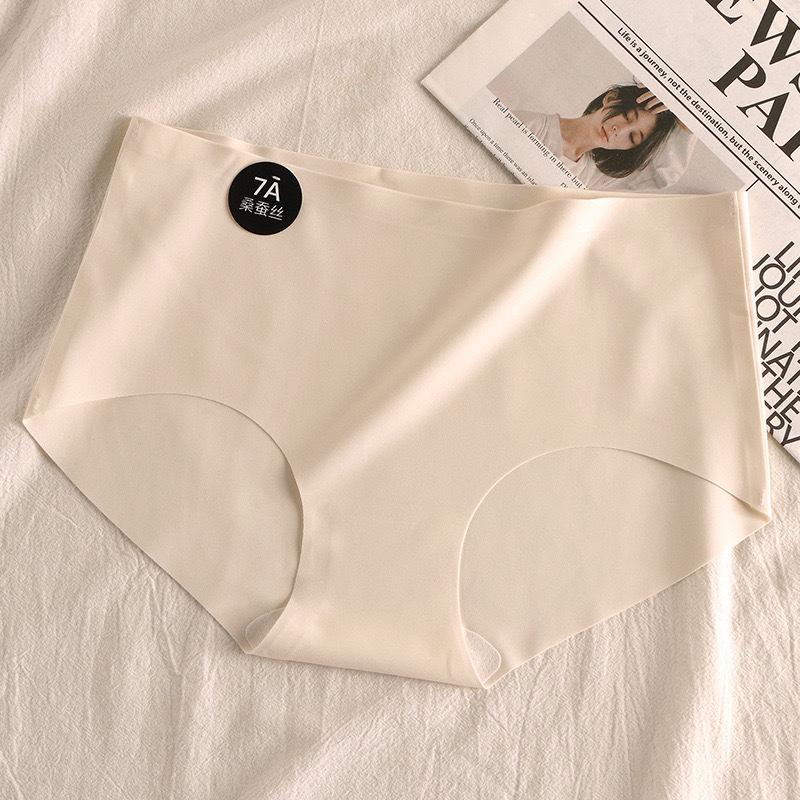 5-Piece Set of Women's Seamless Panties In Solid Colors for Everyday Wear