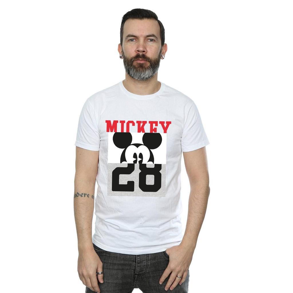 Disney Mens Mickey Mouse Notorious Split T-Shirt