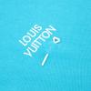 Louis Vuitton L Short Sleeve T-shirt Blue Cotton Mens