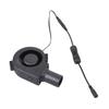9733 Air Blower Portable BBQ Fan Air Blower Handheld Barbecue Fan with Switching 12V Lightweight Outdoor Accessories