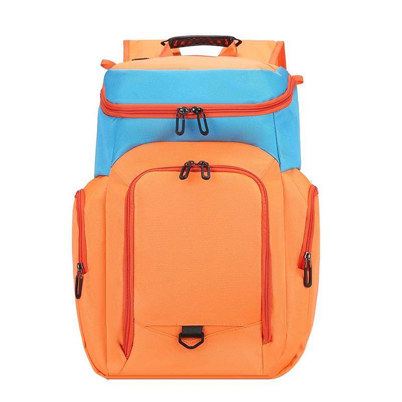 Youth Basketball Backpack With Separate Shoe Compartment Large Capacity Sports Bag Kids Teens Club Training