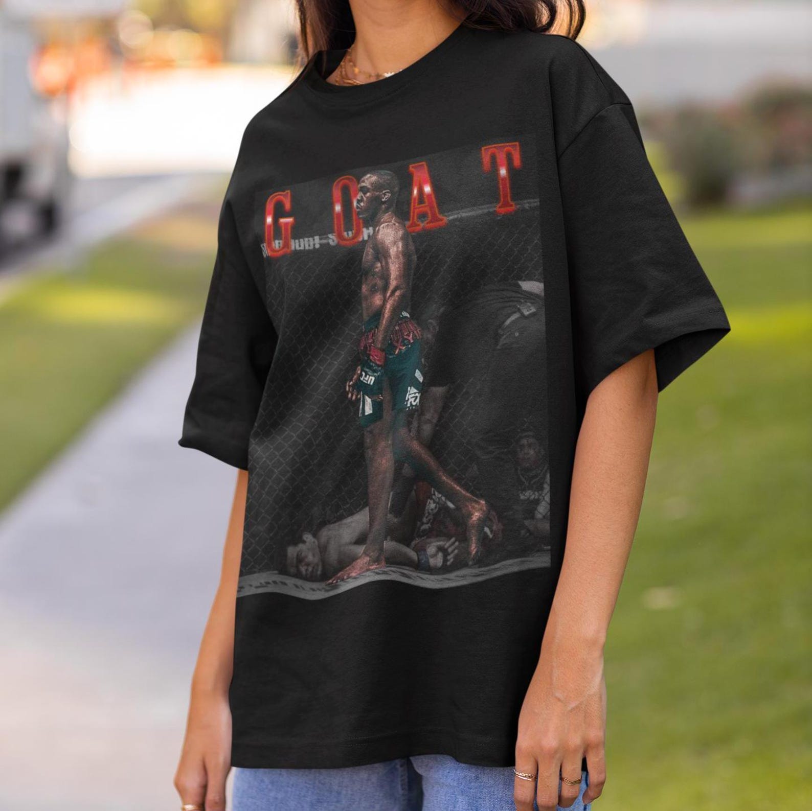 Jon Jones Retro 90s UFC Shirt Graphic Style Jon Jones T-Shirt kickboxing T-Shirt Vintage Oversized Sport Tee Retro Boxer MMA Bootleg Gift MMA S