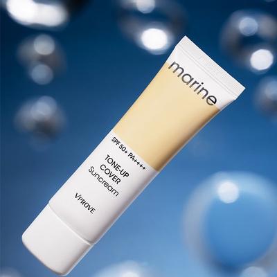 Vprove Marine Tone Up Cover Sonnencreme 50 ml (Spf50+,Pa++++)