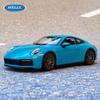 1/24 Welly Porsche 911 Carrera 4S Coupe Model de mașină sport din aliaj turnate sub presiune Vehicule de jucărie din metal Model de mașină de simulare Cadouri pentru copii