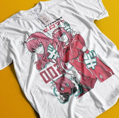 Zero Two, Darling In the Franxx New T shirt,Manga,Anime,Tumblr,Waifu,Kawaii