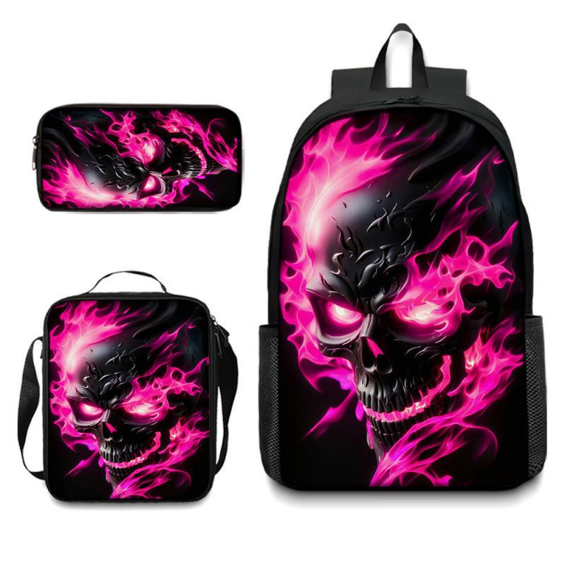 

Butterfly Pattern School Backpack Set With Lightweight Oxford Fabric For Elementary Students Color24