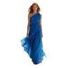 Chiffon Tiered Ruffle Dress Summer One for Women Shoulder