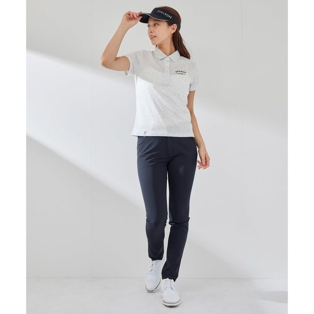 Golf Pants Body Shell Skinny Pants Navy [June Andrope] [UV Protection] [Water Repellent] [Transparent] [Stretch] Women's (40)