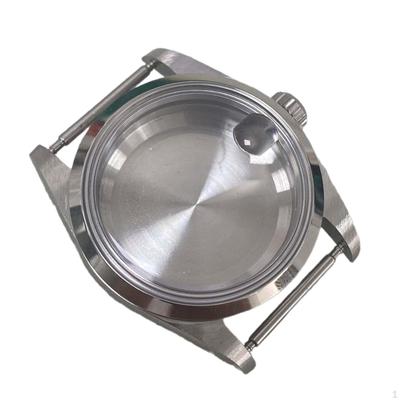 Accesorios de reparación de caja de reloj de acero inoxidable de 36 mm para movimiento NH35 NH36