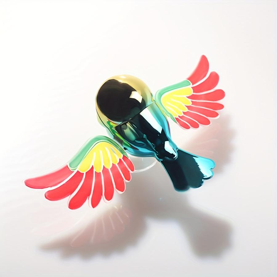 Creative Vehicle Decoration with Flying Bird Simulation Bird Ornament with Adhesive Backing, Motorcycle and Car Decoration