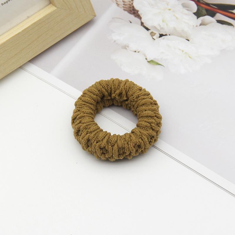 Fascia per capelli ad alta elasticità addensata più spessa di nuovo stile da 10 pezzi per fasce per capelli da donna con coda di cavallo per ragazza