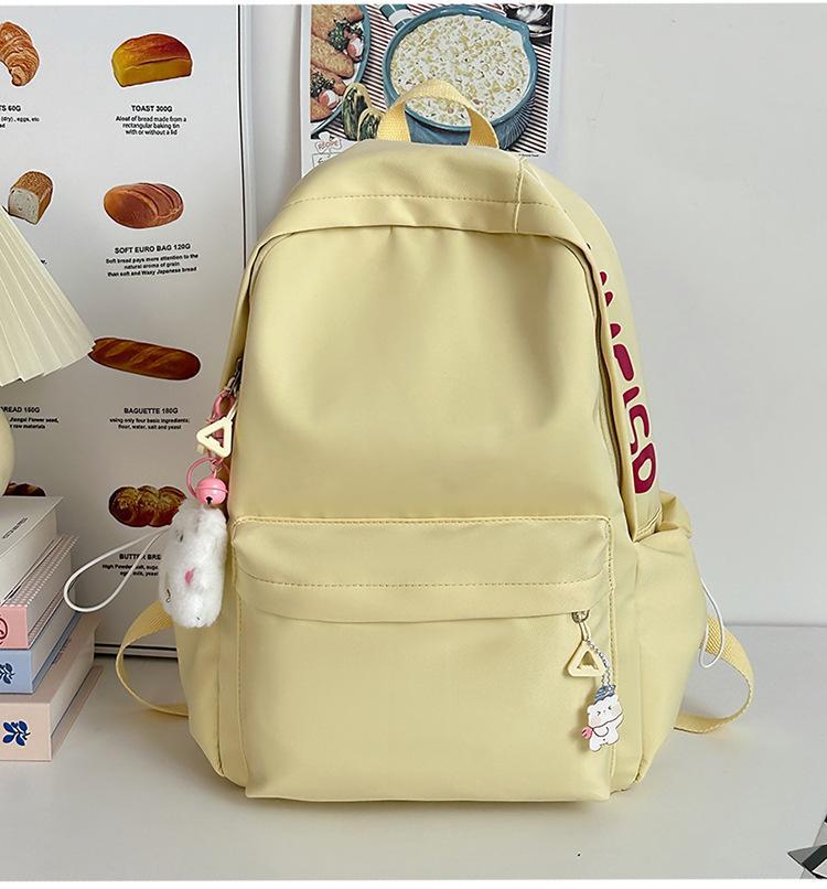Schoolbag Japanese Ins Wind Soft Girl Cute Backpack Small Simple Casual College Student Lightweight Fresh Backpack