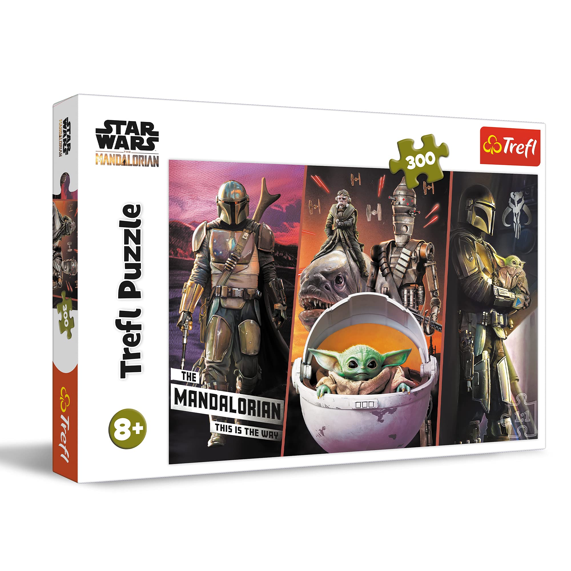 

Trefl Mysterious Baby Yoda Star Wars Mandalorian Jigsaw Puzzle 300 Piece