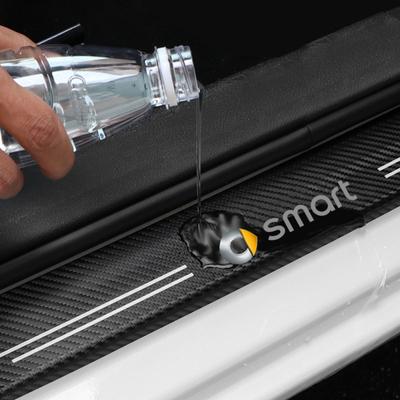 Car Sticker Carbon Fiber Decorative Strip Car Door For Smart 451 Brabus Smart 453 Fortwo Forfour Car
