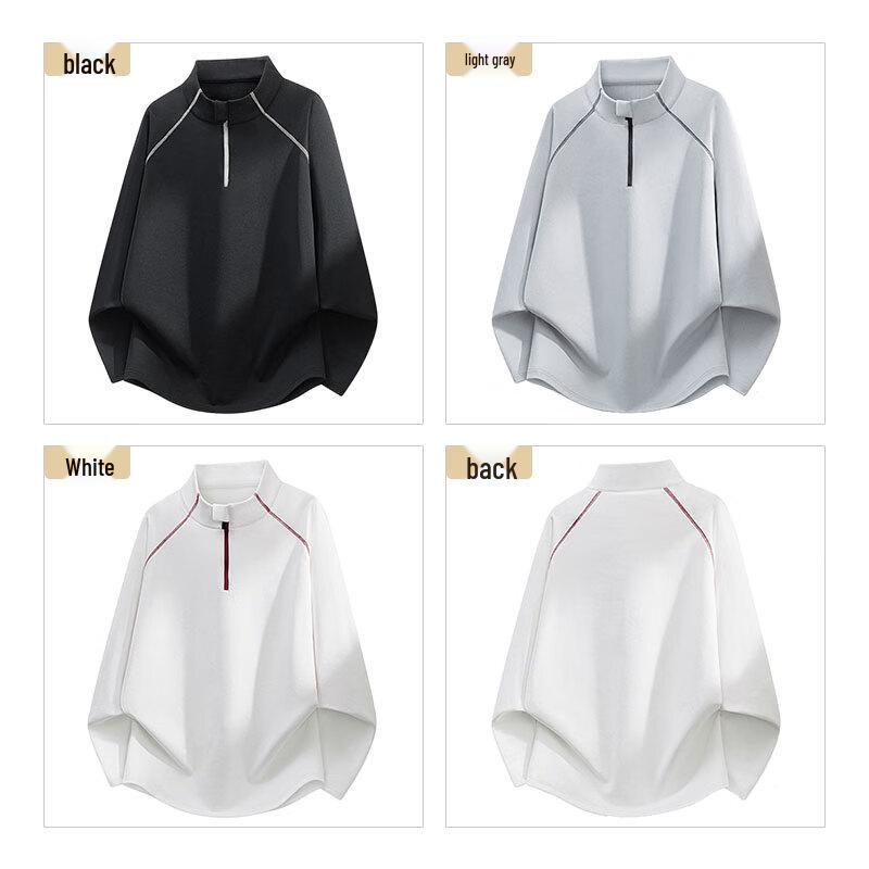 Jeanswest Men's Half-Zip Pullover Sweatshirt