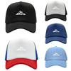 Mountain Range Printed Adjustable Baseball Cap Classic Snapback Dad Hat Breathable Mesh Hat Golf Fishing Outdoor Sun Cap