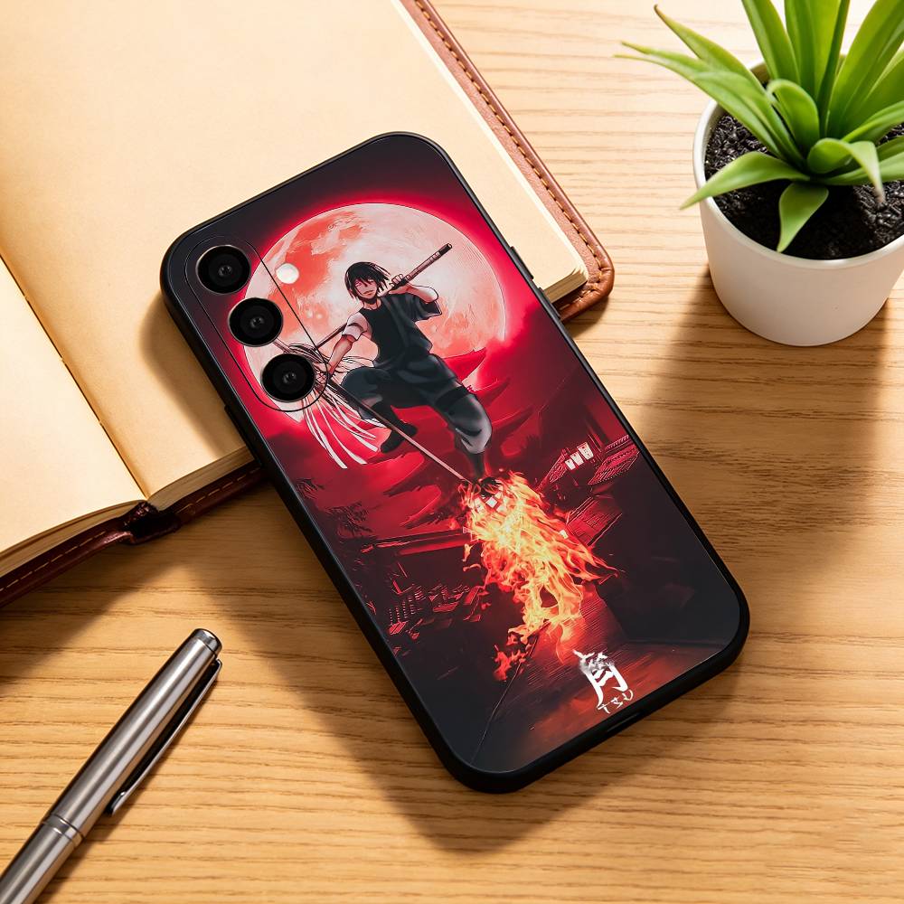 Benimaru Shinmon Fire Force Logo  Phone Case For Samsung Galaxy A73,A72,A71,A70,A53,A52,A51,Soft Silicone Black Cover