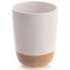 Keramiktasse für Kaffee Tee Heiße Kalte Getränke Weiß 340 ml