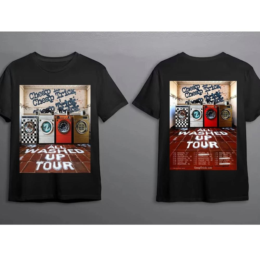Cheap Trick are All Washed Up Tour 2026 T-shirt Unisex T-Shirt L