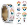 Baby Wall Stickers Easter Bunny Gift Paper X059