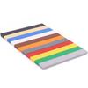 50pcs Smooth 1x8 DIY Building Blocks Figure Bricks 10Colors Educational Creative Size Compatible With 4162 Toys for Children