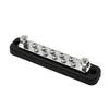 10 Position Screw Terminal Ground Distribution Block, Busbar Kit with Adhesive Ht Shrink   Terminals for Harsh Environments, Automotive,