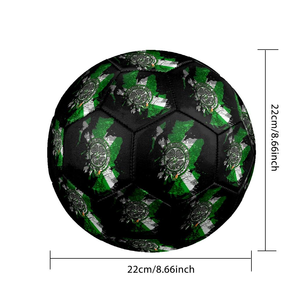 Celtic FC  clubIndoor Soccer Ball Colorful All Ages Machine Stitched PVC Competition Ready Durable High-Bounce
