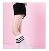 Girls' Ballet and Dance Flat-Legged Black Shorts