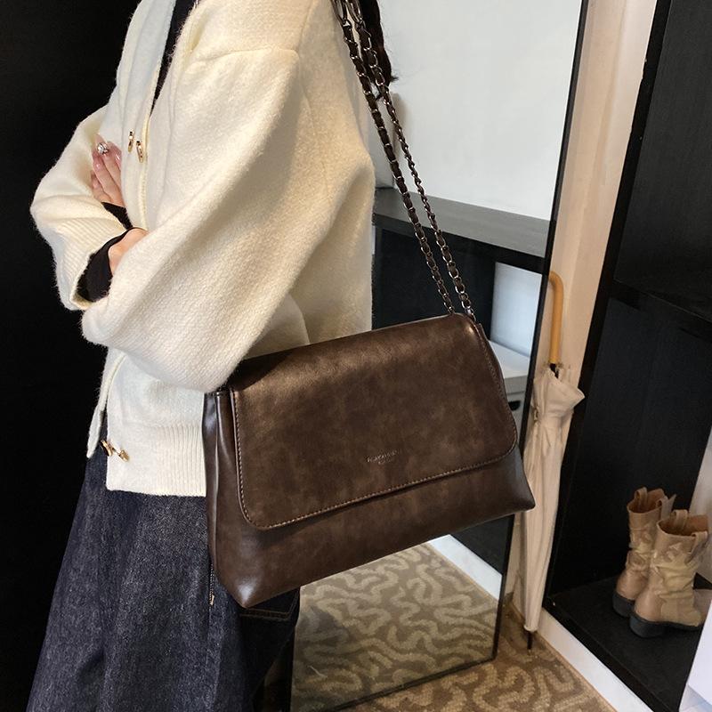 Large Capacity Underarm Bag Women'S Texture French Tote Bag Fashion Shoulder Messenger Bag