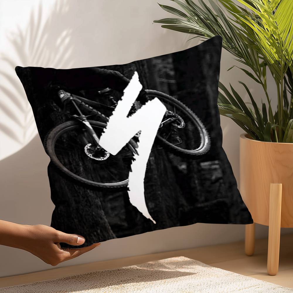 Fishion S-S-SpecializedE Pillow Case Plush Fabric Soft  Pillowcase Double Sided Print Cushion Cover Household Gifts