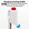 Sticle de lapte de miel de 1/2/3/5 buc cu mâner ergonomic, fără BPA, marcaje clare de măsurare, sticle de hrănire pentru lapte de capră de capacitate mare