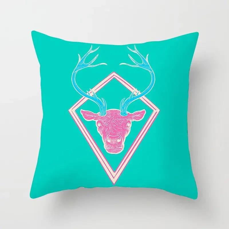 

Наволочка Рождественская Наволочка для Подушки Диванные Подушки Наволочки Рождество Навидад Ноэ Домашний Декор 30x30cm бежевый