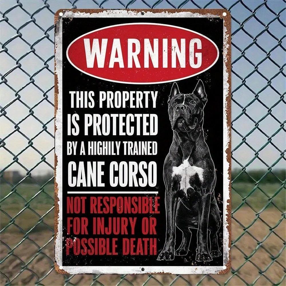 Vintage Tin Metal Sign Wall Decor Rustic Art 8x12 Inches