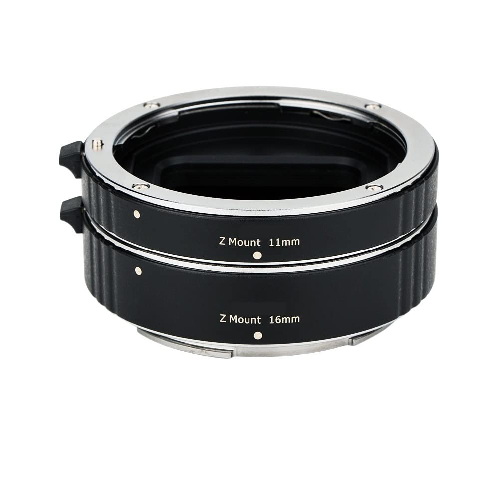 

Z Mount Auto Focus Macro Extension Tube Adapter Ring Set Accessories, for Nikon Zfc Z Fc Z50 Z5 Z6 Z6II Z7 Z7II Camera