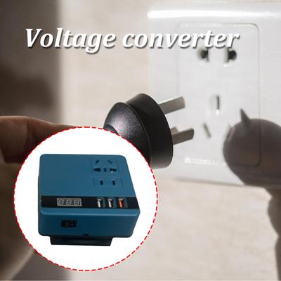 Compact Power Station Generator Voltage Converter Adapter Compact Power Generator ABS for Home & Travel Application