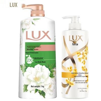 LUX Mugwort Camellia Shower Gel & Golden Osmanthus Hair Cream Bundle