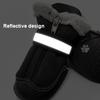 4Pcs Set Anti-Slip Dog Snow Boots Reflective Straps Winter Dog Shoes  Winter Outdoor Walking