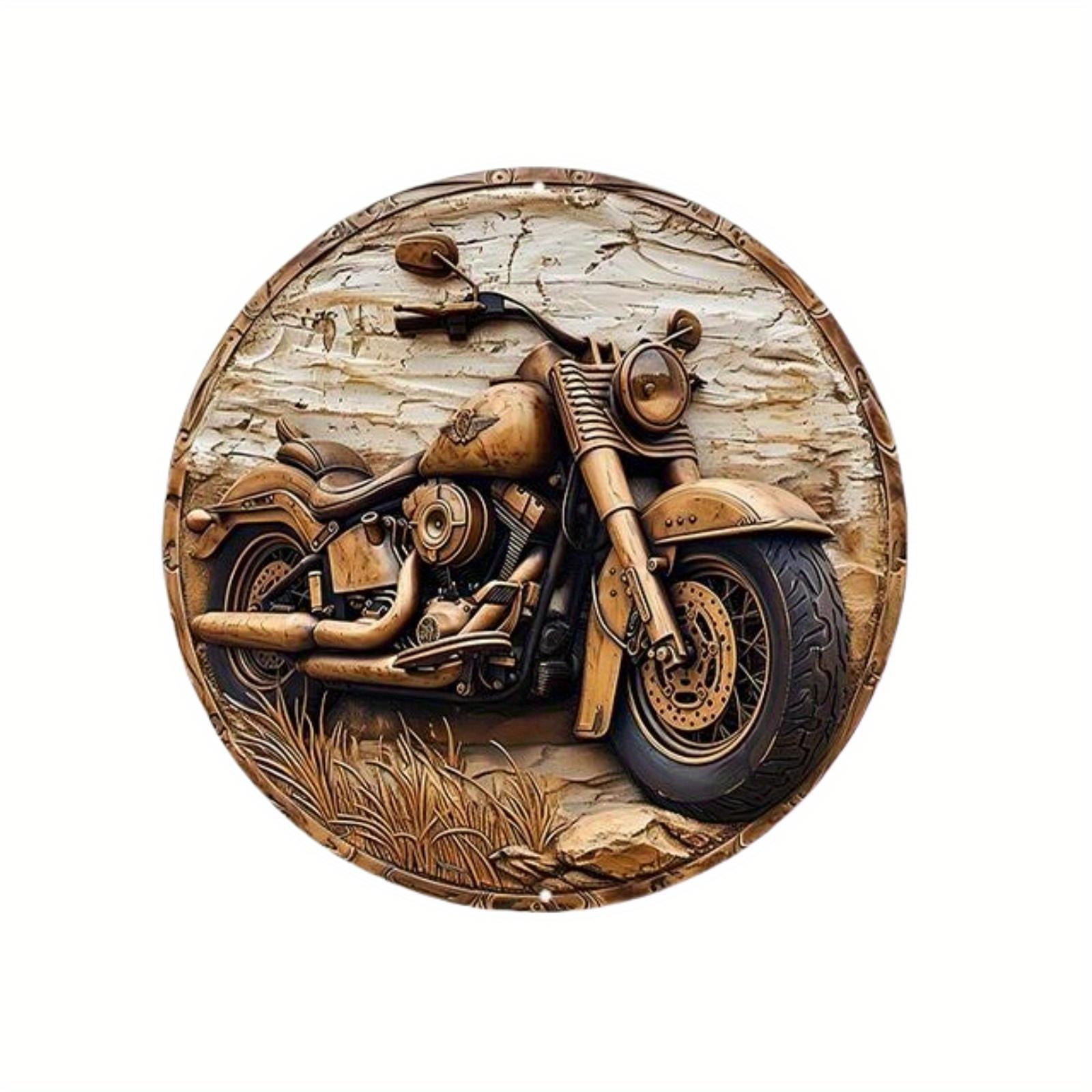 

1 шт. 2d плоский круглый деревянный знак - 20 см художественная роспись венок декоративные тарелки входной декор подарочная маска тема для бара клуба дома декор стены комнаты 20cm*20cm