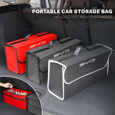 Car Storage Bag Folding Sundries Organizer Box For BYD I3 S7 G3 F3 S6 F0 E5 E2 E1 E3 E9 D1 S8 E6 L3 M6 Tang Song Qing Yuan